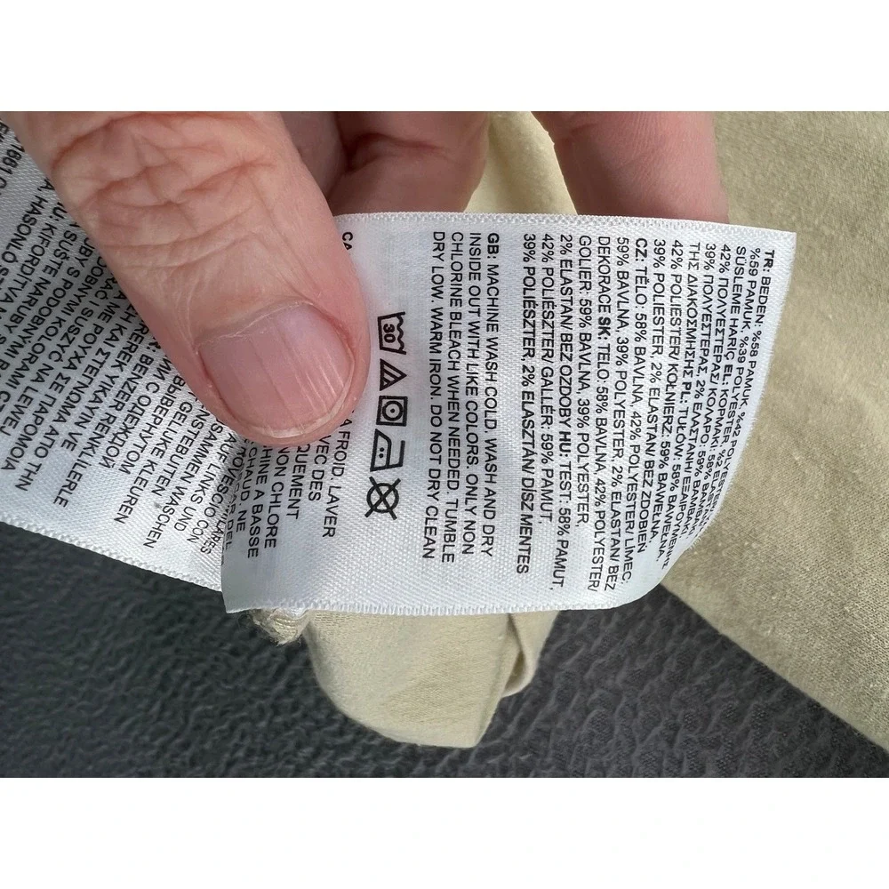 The North Face Shirt Mens Sz S Oval Intention Tent Graphic T-Shirt Tan Beige